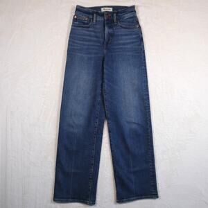 Madewell Perfect Vintage Wide Leg Jeans Size 23 Leifland Wash